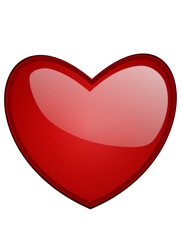 Glossy Red Heart Free ClipArt & Clip Art Images - ClipArt Best ...