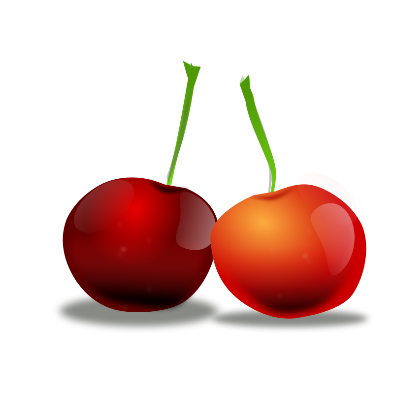 Clipart - cherries
