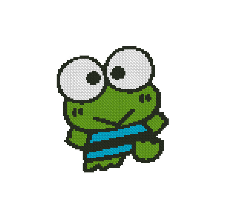 Popular items for frog cross stitch on Etsy