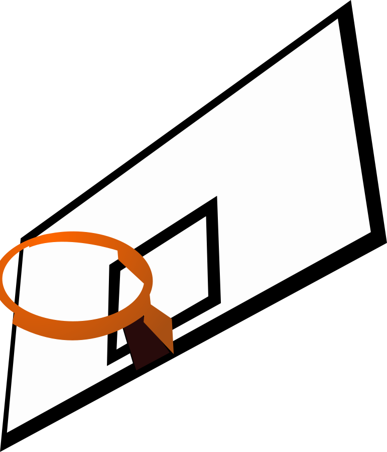 Basketball Court SVG Vector file, vector clip art svg file ...