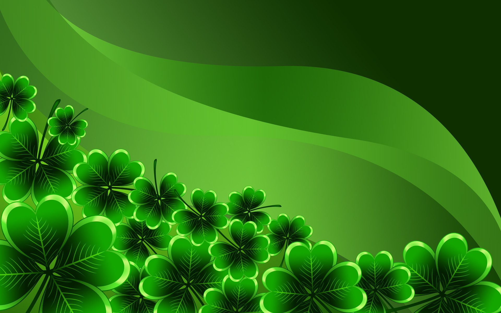 Image gallery for : shamrocks wallpaper