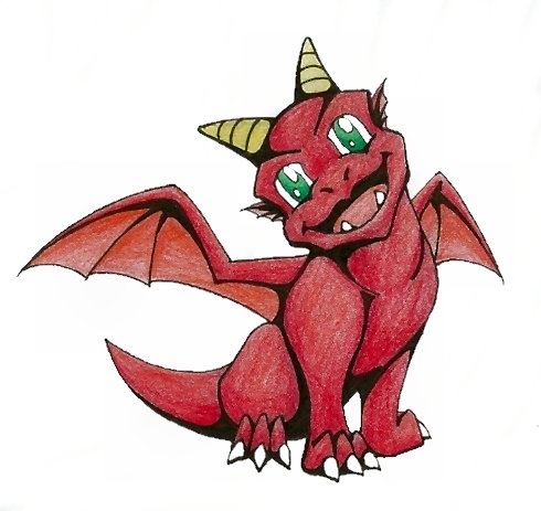 Baby Dragon Yawning by imaginism on DeviantArt