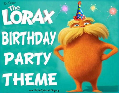 The Lorax Birthday Party Theme | ThePartyAnimal-Blog