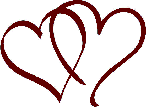 two-hearts-design-clip-art- ...