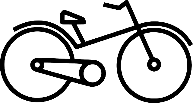 TWO, OUTLINE, SYMBOL, DRAWING, CARTOON, CYCLE, BIKE - Public ...