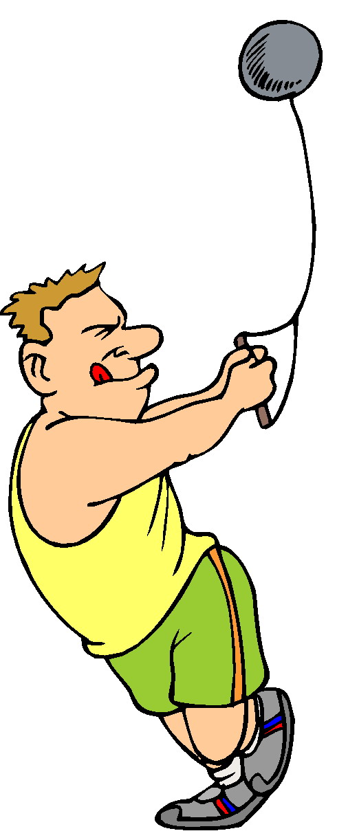 lanzamiento de martillo Colouring Pages (page 3)
