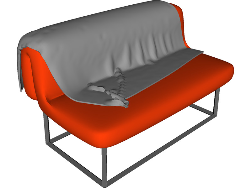 Sofa Bed 3D Model Download | 3D CAD Browser