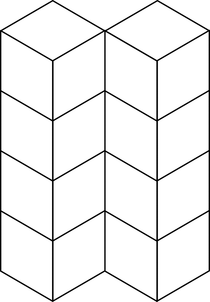 Small Rhombuses for Pattern Block Set | ClipArt ETC