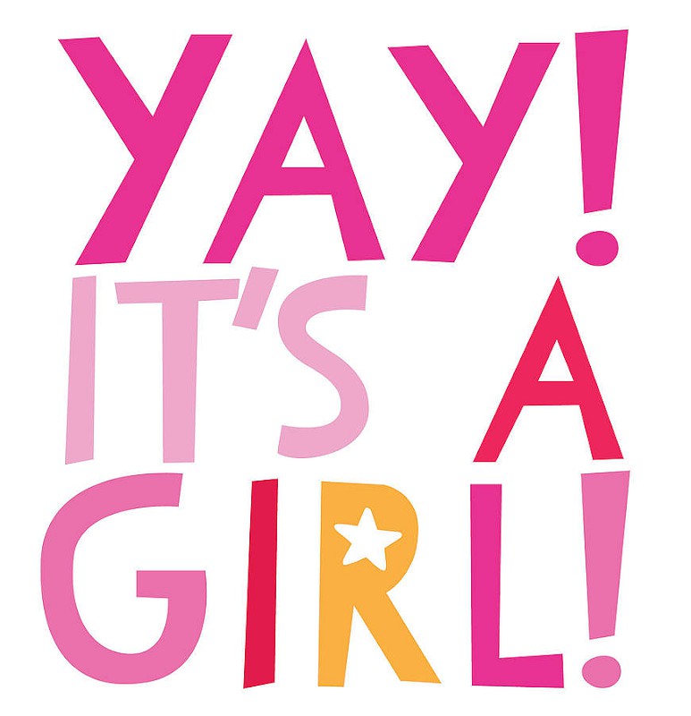 Toby Tiger Toby Tiger New Baby Card - Yay! It's a Girl! | Free ...