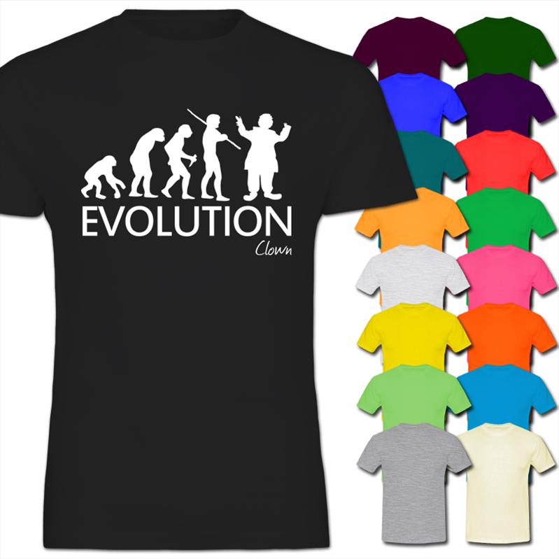 Evolution OF A Clown Kids BOY Girl Cotton T Shirt | eBay