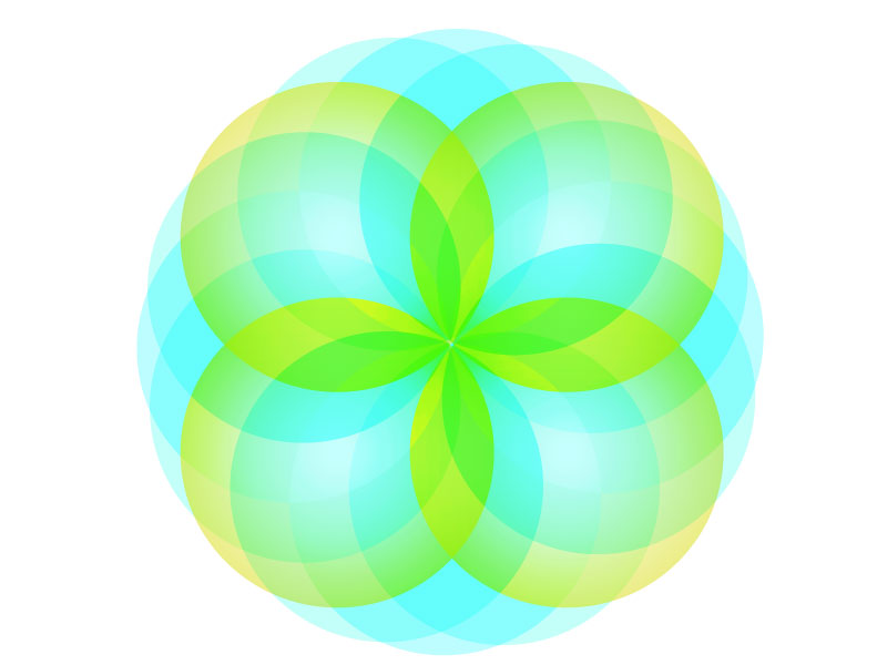 Diamond Flower-Illustrator | Graphic Design
