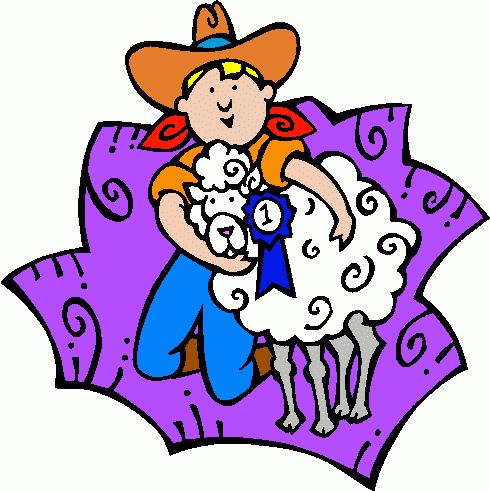boy_with_prize_sheep clipart - boy_with_prize_sheep clip art