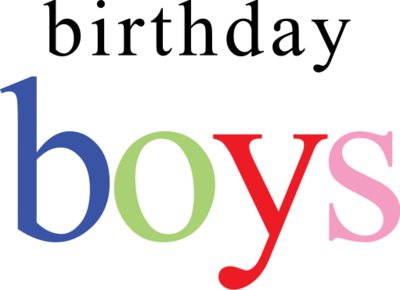 birthday boys on Photo Magnet | Round Shape | Personalized Photo ...
