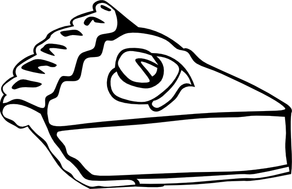 eatingrecipe.com Piece Of Cake Clipart Black And White