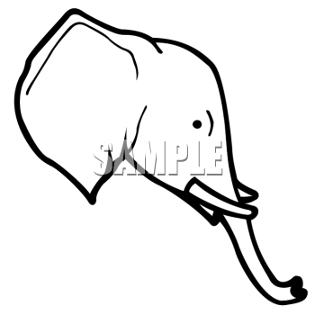 Elephant Clipart Outline | Clipart Panda - Free Clipart Images