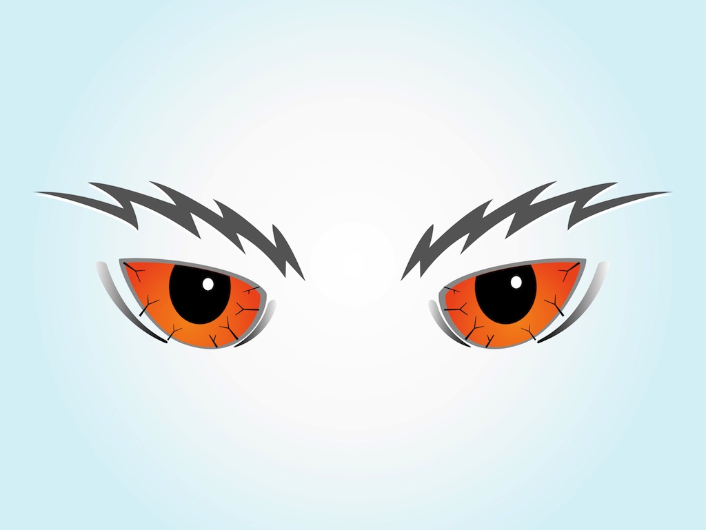 Scary Cartoon Eyes Images & Pictures - Becuo