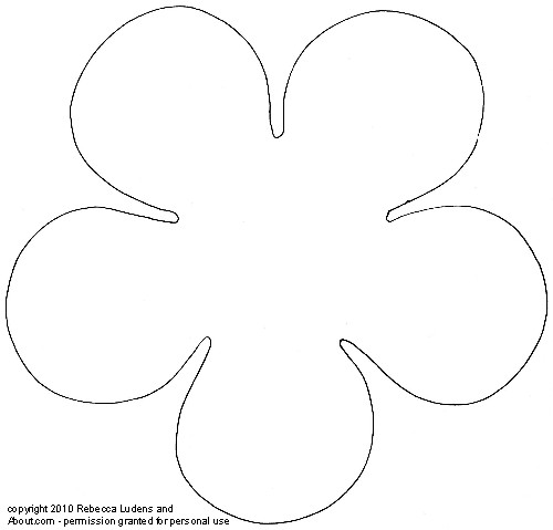Printable Flower Patterns - Cliparts.co