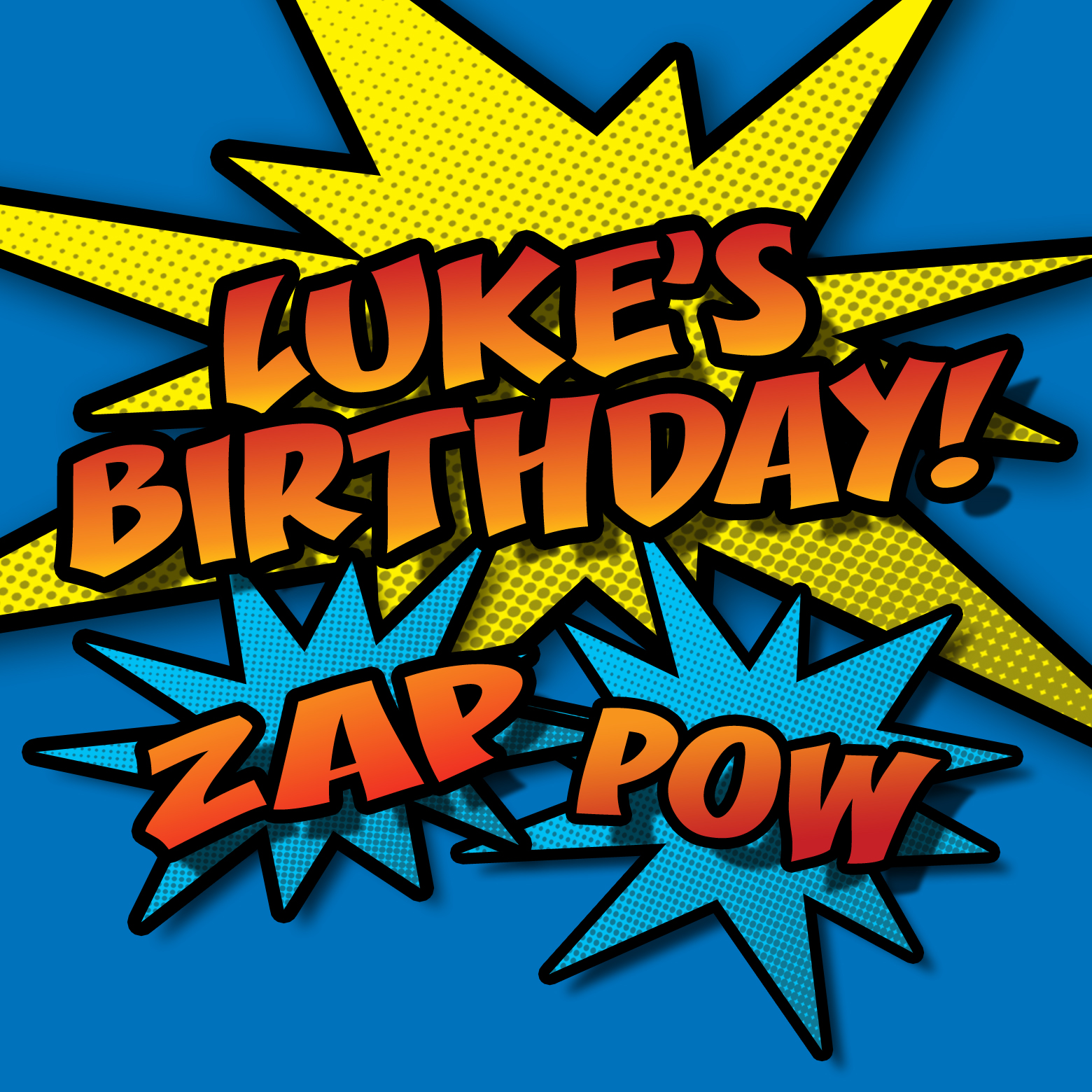 Superhero Favor Tags | Swanky Press