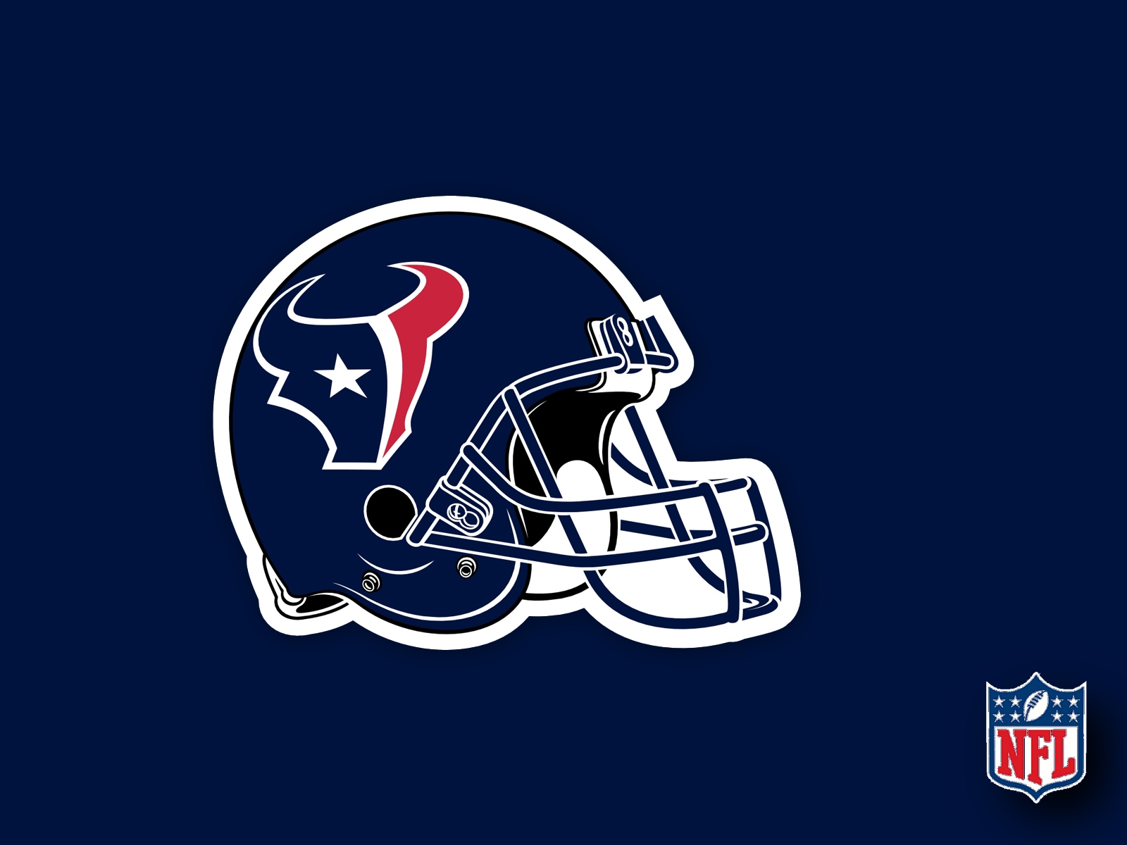 NFL Houston Texans Logo Helmet 1600x1200 DESKTOP NFL / Houston Texans