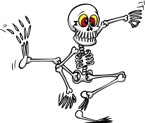 Cartoon Skeleton Body Wallpapers | Img Need