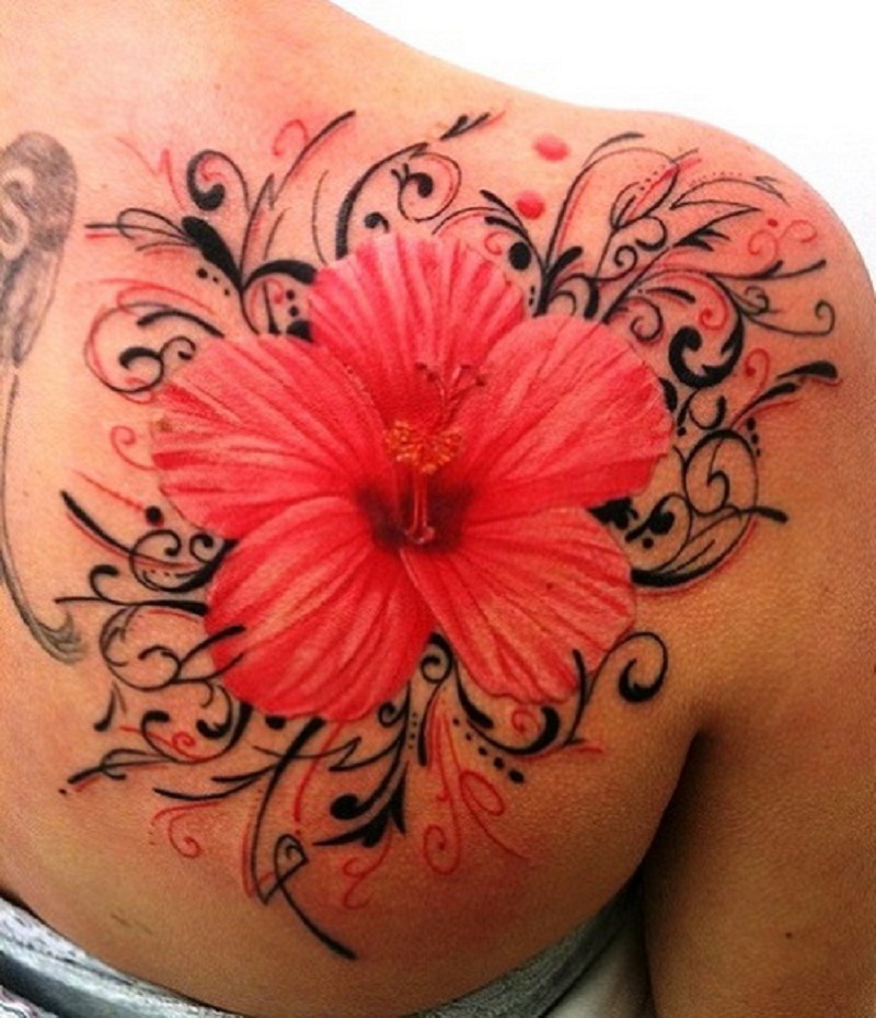 Kaufen Hibiscus Flower Tattoo Designs The Beauty Staffelpreise