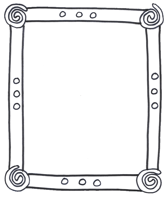The Youth Online Club - Printable Borders