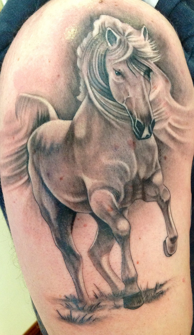 Horse tattoo | tattoos | Pinterest