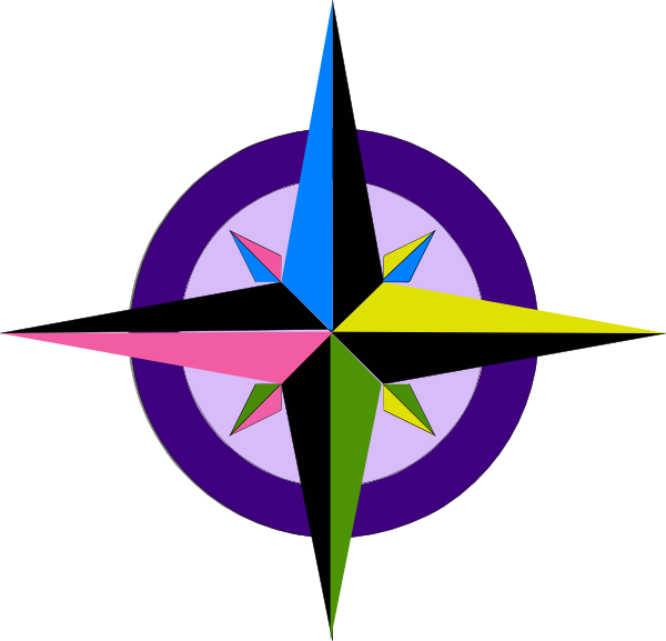 Cute Compass Rose Clip Art - Gallery