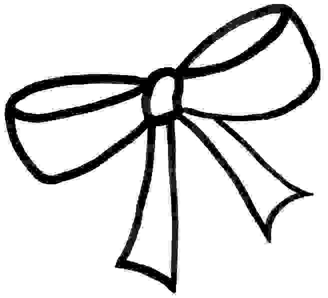 Hair Bow Drawing Clipart - Free Clip Art Images