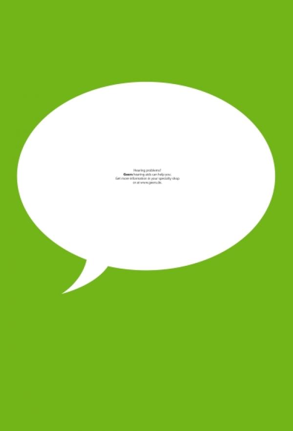 Geers Hoerakustik & Co.: "THE SPEECH BALLOON" Outdoor Advert by ...