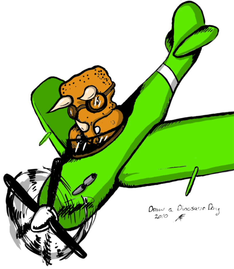 Draw A Dinosaur Day!