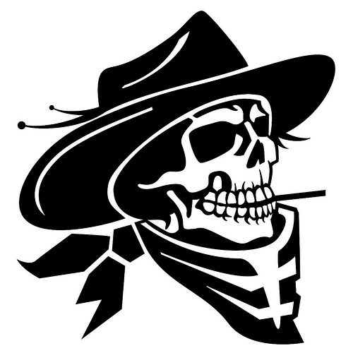 Cowboy Skull Vector Illustration | Flickr - Photo Sharing!