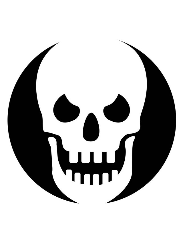 Skull - Free Printable Coloring Pages