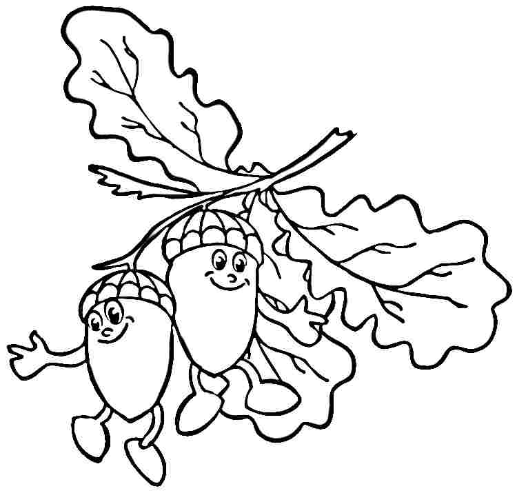 Printable Free Colouring Pages Autumn Season For Kindergarten 21617#