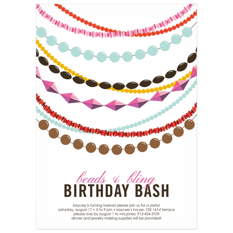 Birthday Invitations, Birthday Party Invitations For Kids | Paper ...