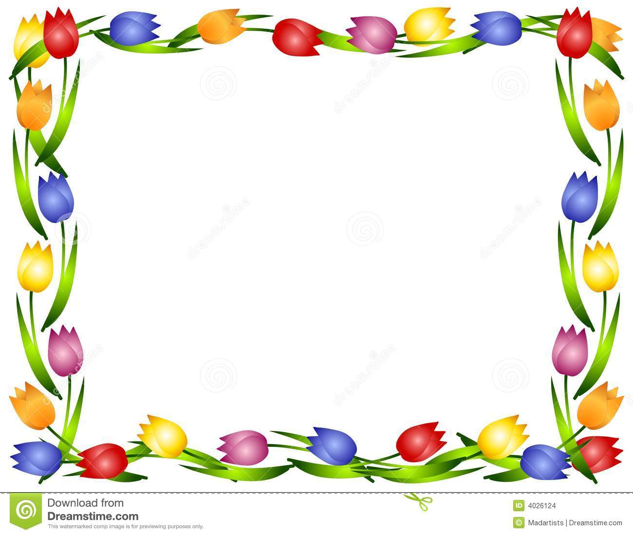 Clip Art Flowers Border | Clipart Panda - Free Clipart Images