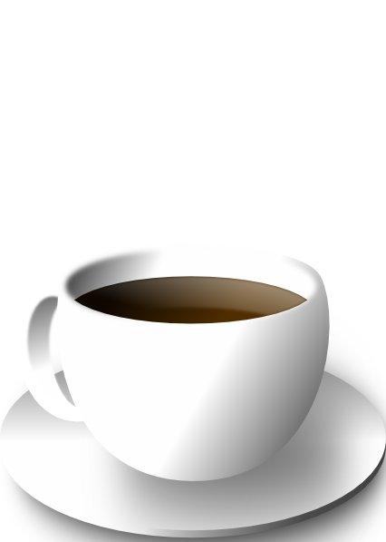 Cup Of Coffee clip art Free Vector / 4Vector