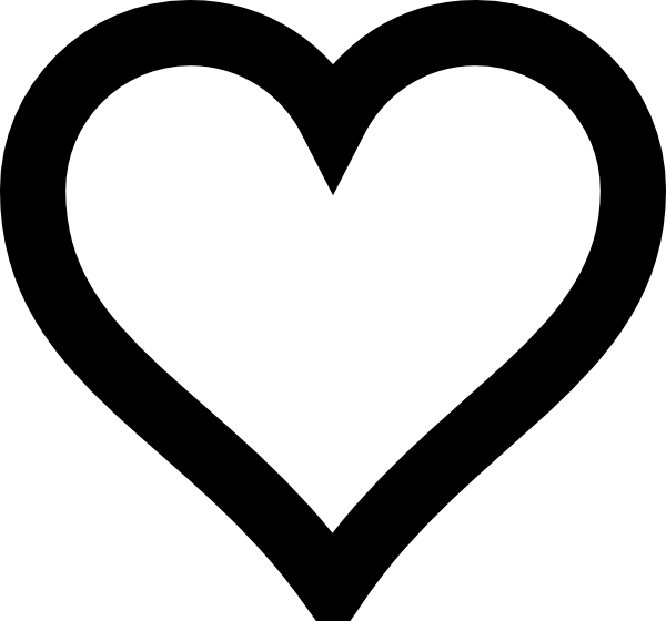 Heart Silhouette - ClipArt Best
