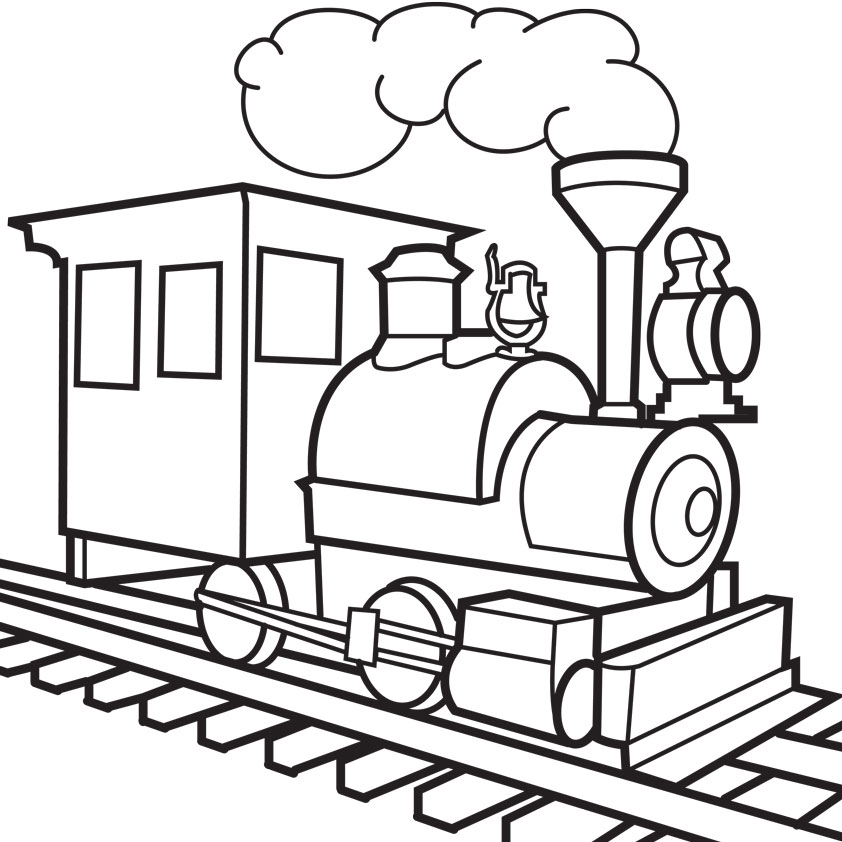 Cartoon Trains Pictures - AZ Coloring Pages