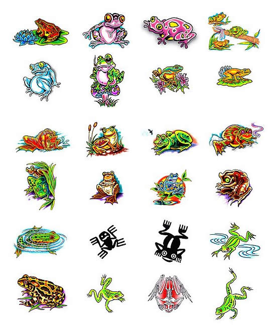 Frog Tattoos, Designs And Ideas : Page 29