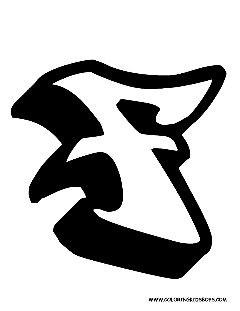 this is f | graffiti alphabet | Pinterest