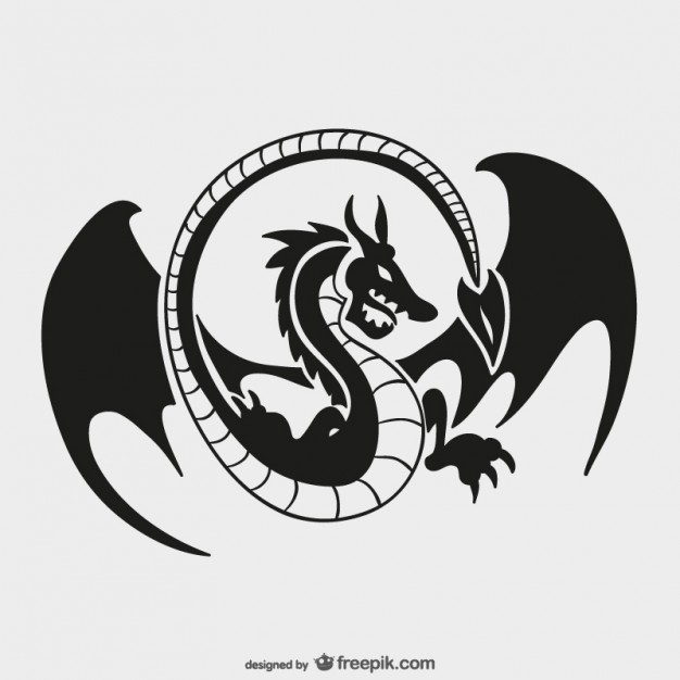 Dragon logo template Vector | Free Download
