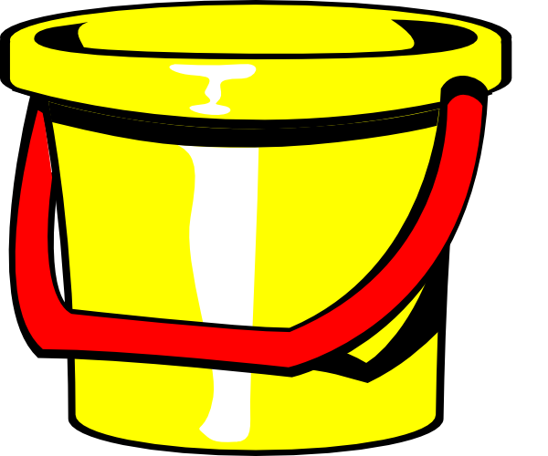 Bucket Yellow Clip Art at Clker.com - vector clip art online ...