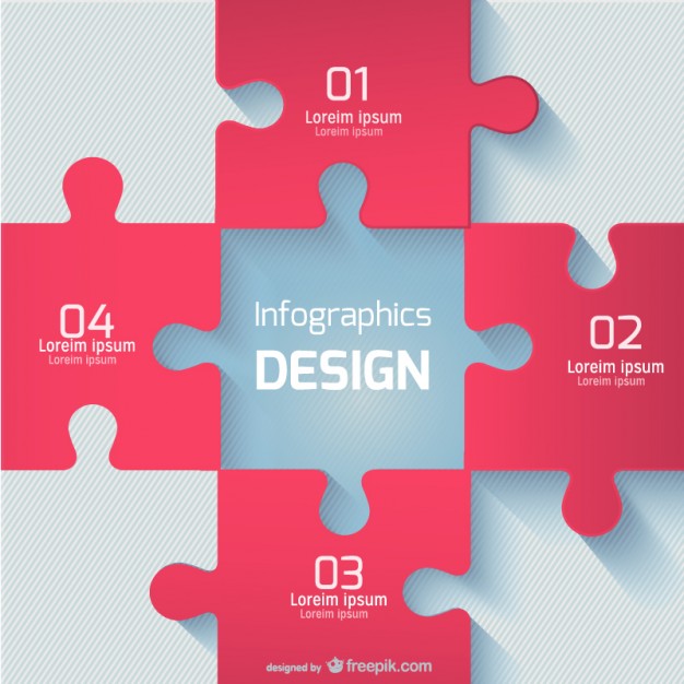 Free puzzle template Vector | Free Download