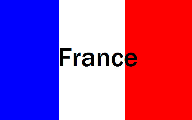 France Flag Colors images