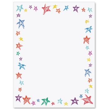 Festive Stars PaperFrames™ | Paper Direct