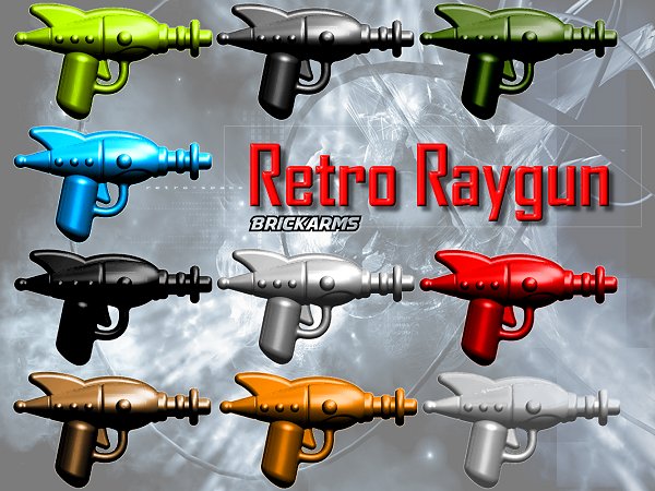 BrickArms Ray Gun Scifi LEGO Minifigure Weapon