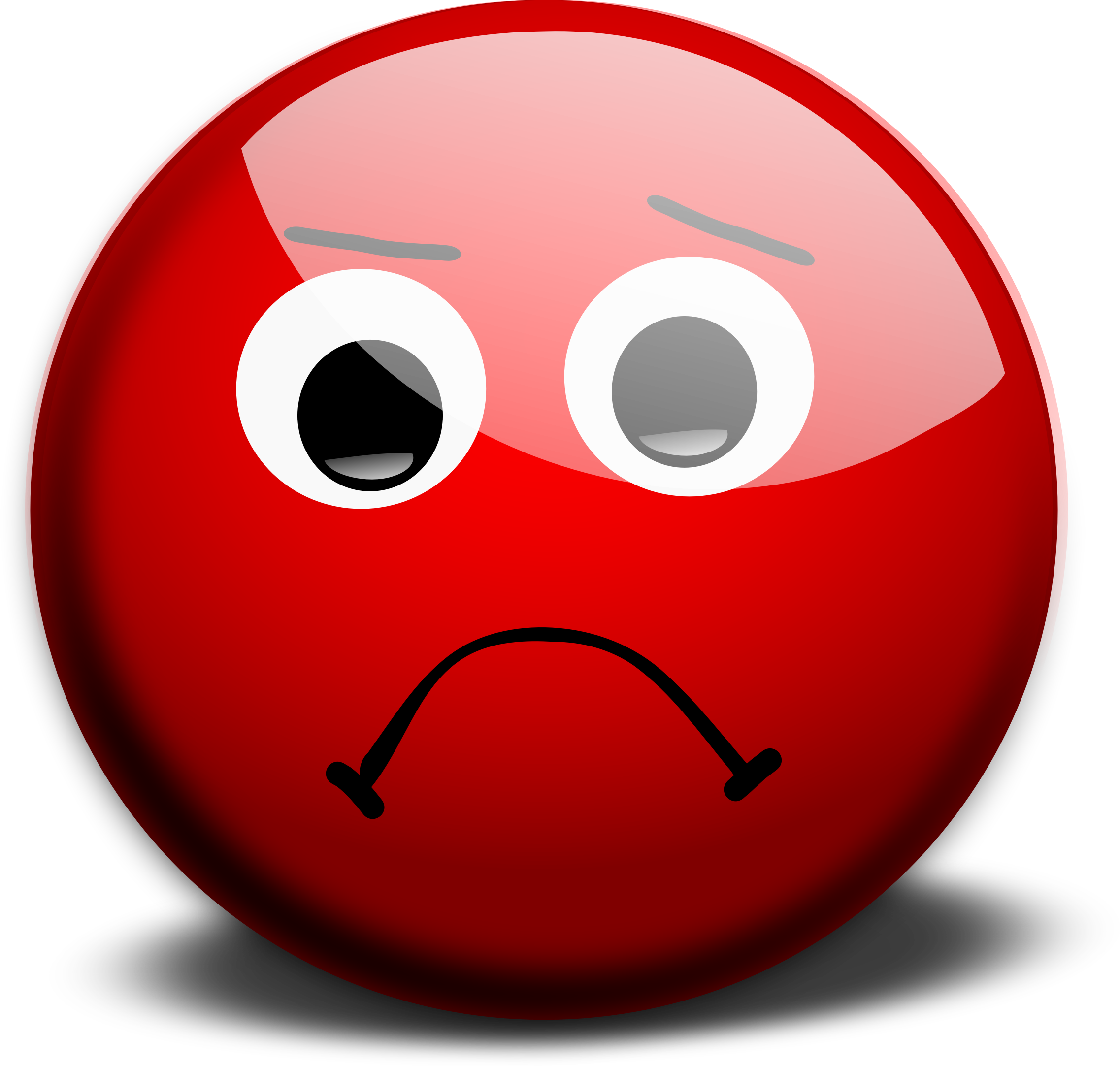 Clipart - Sad face