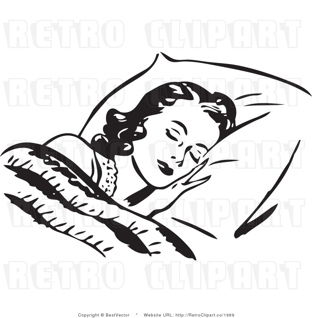 Person Sleeping In Bed Drawing - Gallery