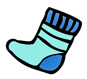 Red Socks Clipart - Free Clip Art Images